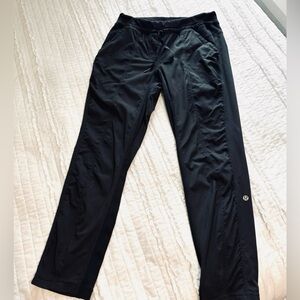 LULULEMON Original Dance Studio Pant - Black - Fleece Lined - Size 6